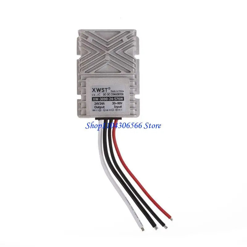 DC Step-Down Converter 30V–90V to 24V IP67 Waterproof DC Voltage Converter HIP