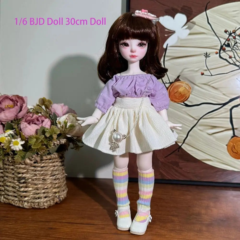 1/6 BJD Doll Lolita Skirt – Handmade 30cm Doll Clothes Doll Clothing Set HIP