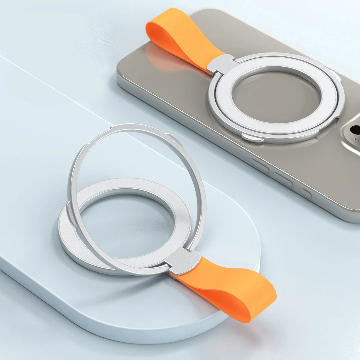Magnetic Phone Holder Car & Desk MagSafe Ring Stand Kit Magnetic Phone Mount HIP