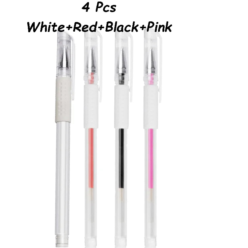 1Pc 3Pcs 4Pcs Multi‑color Skin Positioning Marker Pencil Waterproof Oil‑based Microblading Tattoo Marking Pen Skin Locator Tool HIP 4Pcs