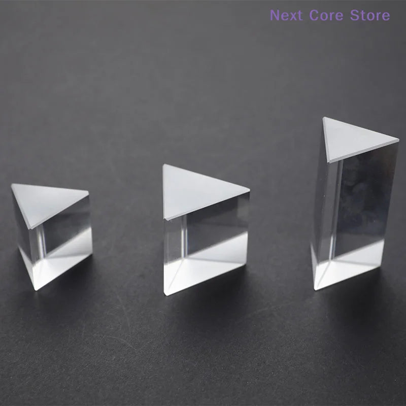 K9 Crystal Triangular Prism – Rainbow Light & Physics Optical Glass Prism HIP