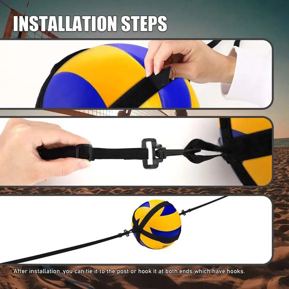 Volleyball Spike Training System – Arm Speed & Serving Trainer Volleyball Training Aid HIP