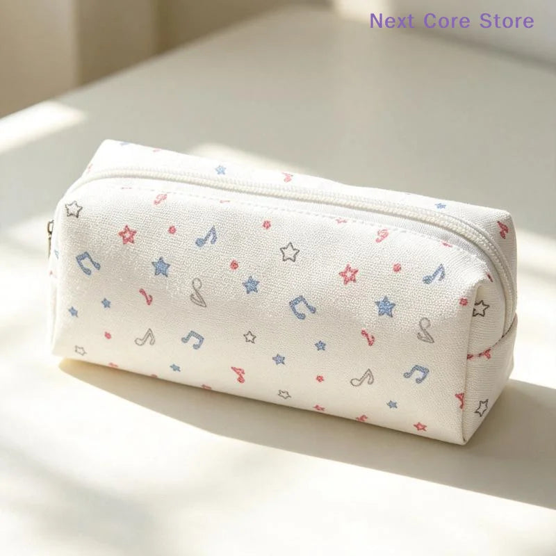 Large Capacity Canvas Pencil Pouch & Makeup Bag Organizer Pencil Pouch Organizer HIP