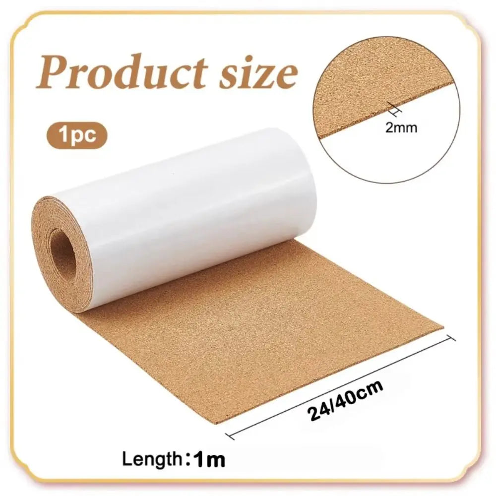 Self-Adhesive Cork Roll 2mm – DIY Bulletin Board & Liner Cork Roll HIP