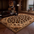 Luxury Leopard-Print Non-Slip Area Rug | Loop Pile Floor Mat Area Rug HIP GU6765-QT 140x200cm