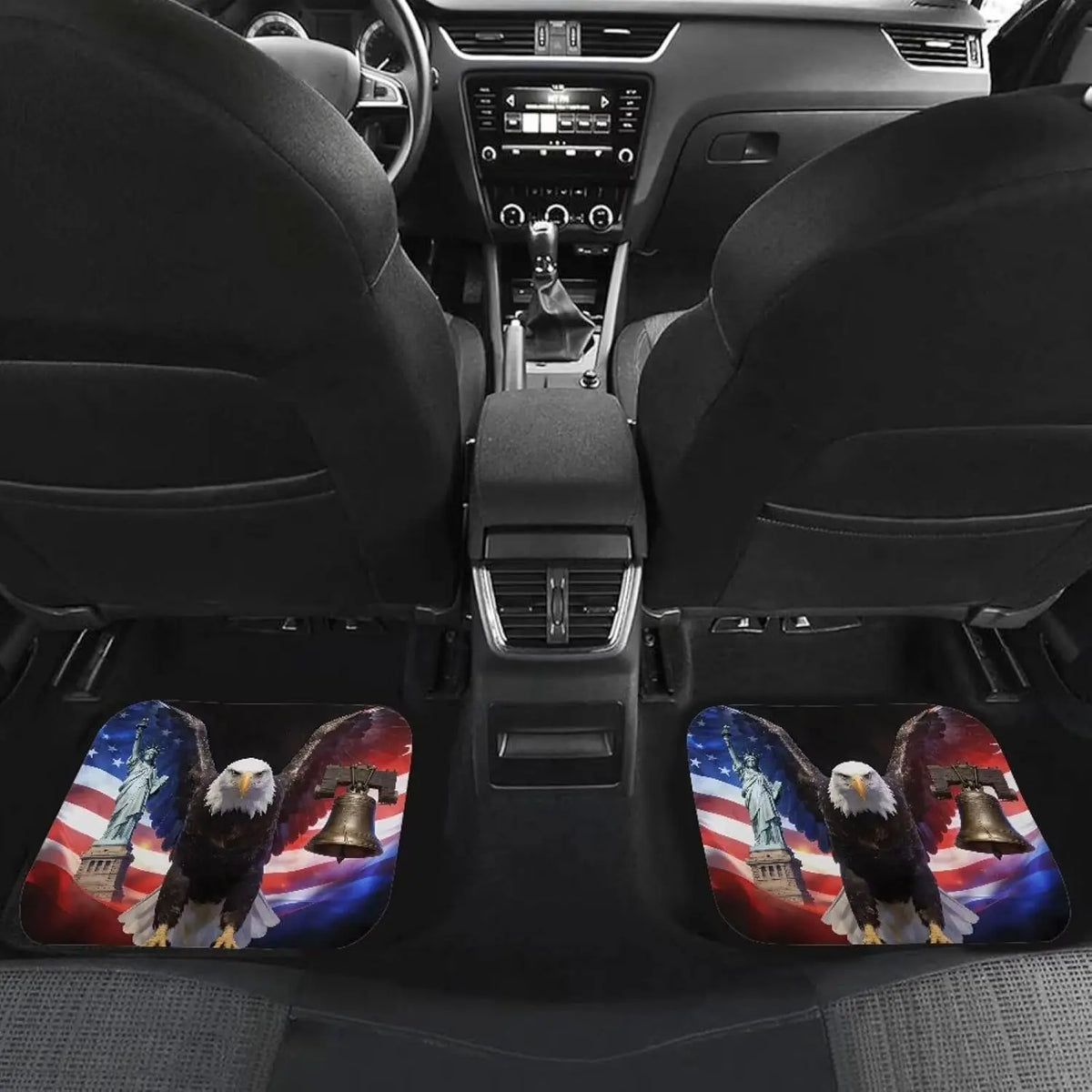 USA 250th Anniversary Patriotic Car Floor Mats – Set of 4 Car Floor Mats HIP
