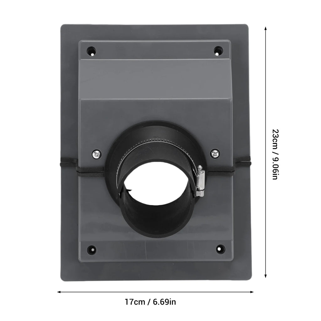 HVAC Line Set Cover HVAC Wall Penetration Line Set Cover Kit Split AC Line Set Wall Cover for Indoor Outdoor Air Conditioner HIP
