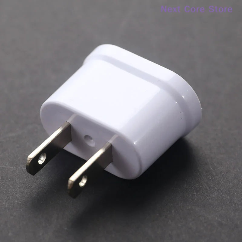 US to EU Travel Plug Adapter – 2-Pin Power Converter WN-20A Travel Plug Adapter HIP