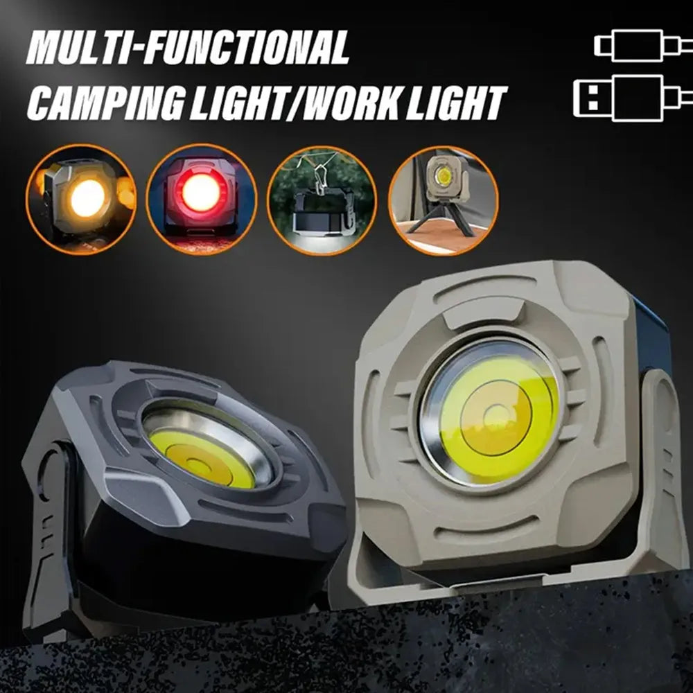 COB Magnetic Work Lamp 6 Modes Rechargeable Spotlight | ESMARTER Rechargeable Work Lamp HIP
