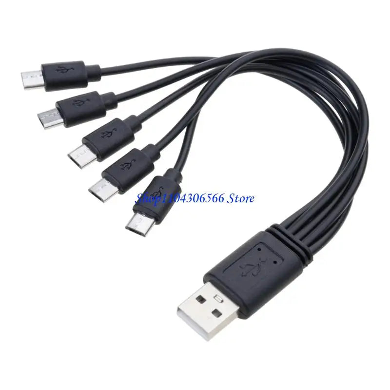 1-to-5 USB Charging Cable for E58 JY019 RC Drone LiPo Battery RC Drone Charging Cable HIP