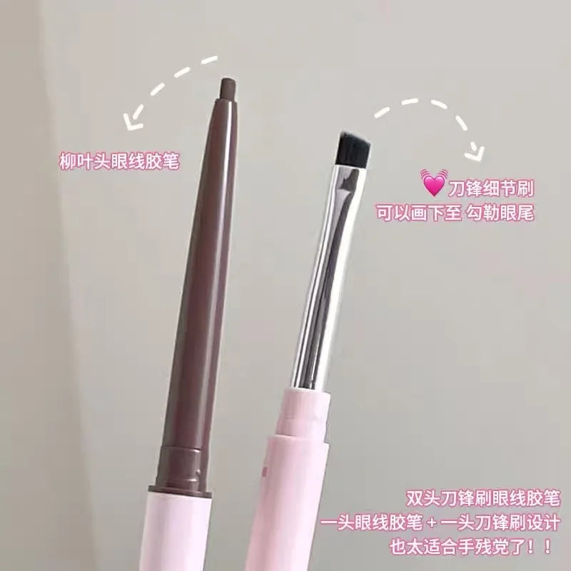 Dezone Double-Ended Gel Eyeliner Pencil – Waterproof & Matte Gel Eyeliner Pencil HIP