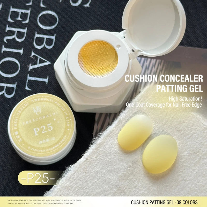1Pc 39 Colors Nail Air Cushion Patting Gel High Saturation Long-Lasting Solid Color Gradient Shading For DIY Nail Salon ﻿Tools HIP 25