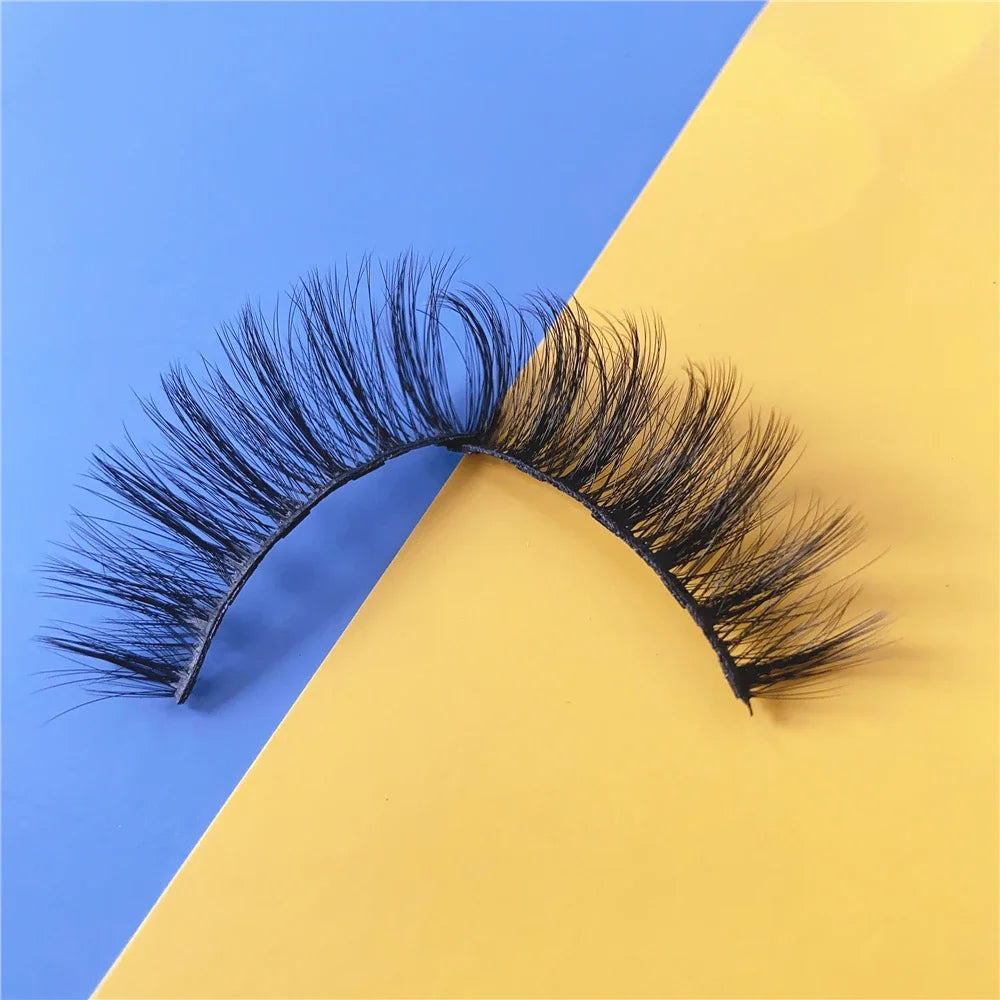 Magnetic Eyelashes 3D Mink Eyelashes Makeup Magnetic Lashes Eyeliner Tweezers Set Natural False Lashes Short Faux Cils HIP
