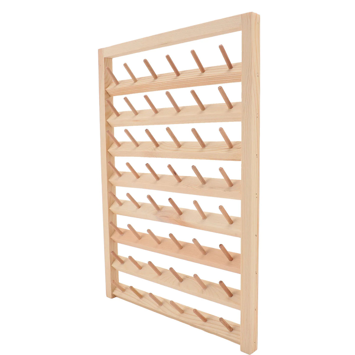48 Spools Thread Rack Wall Mounted DIY Eco Friendly Embroidery Spool Thread Organizer for Household Sewing HIP