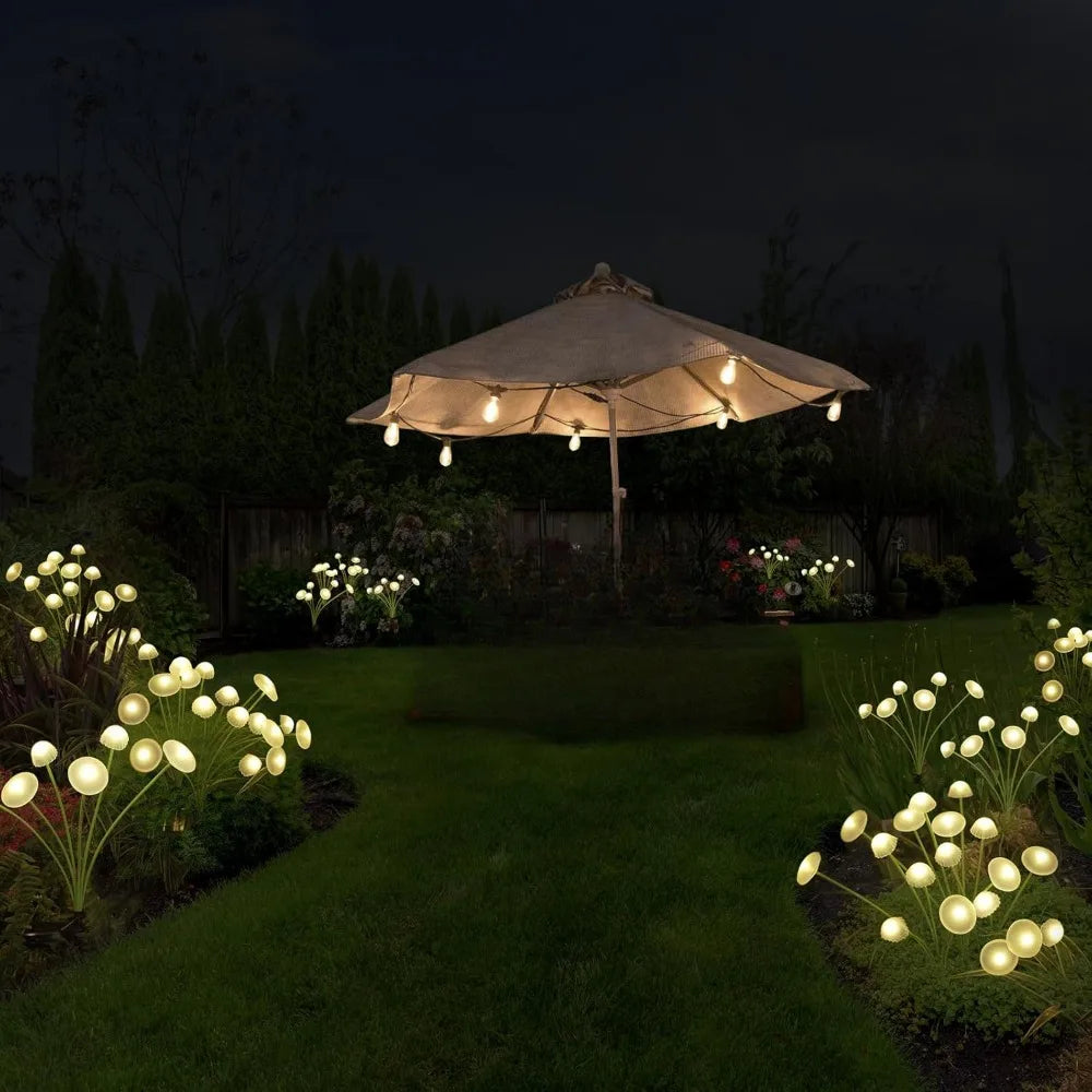 Solar LED Mushroom Garden Lights – Waterproof Pathway Decor Solar Garden Light HIP