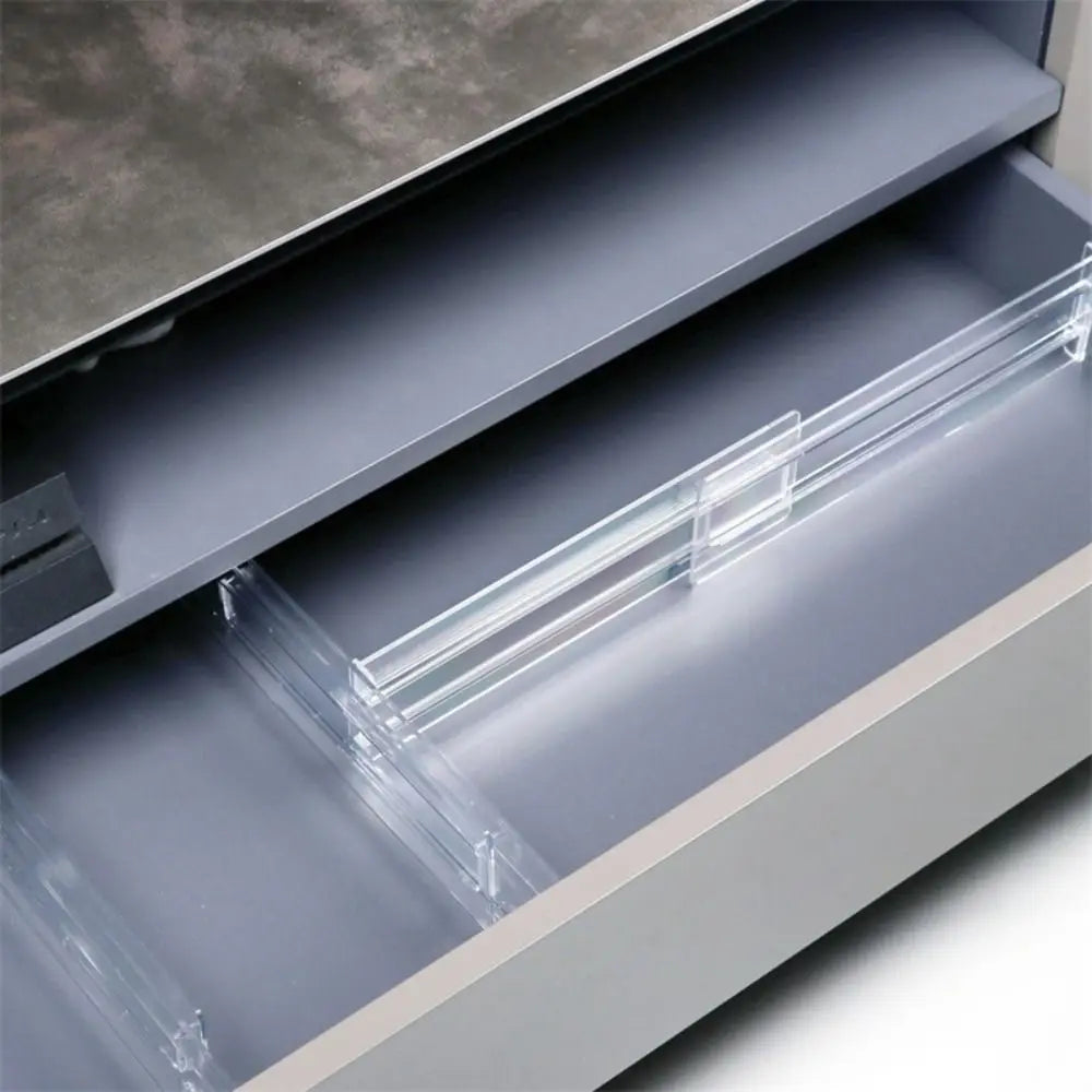 Adjustable Clear Drawer Divider Organizer – ABS Separator Drawer Divider Organizer HIP