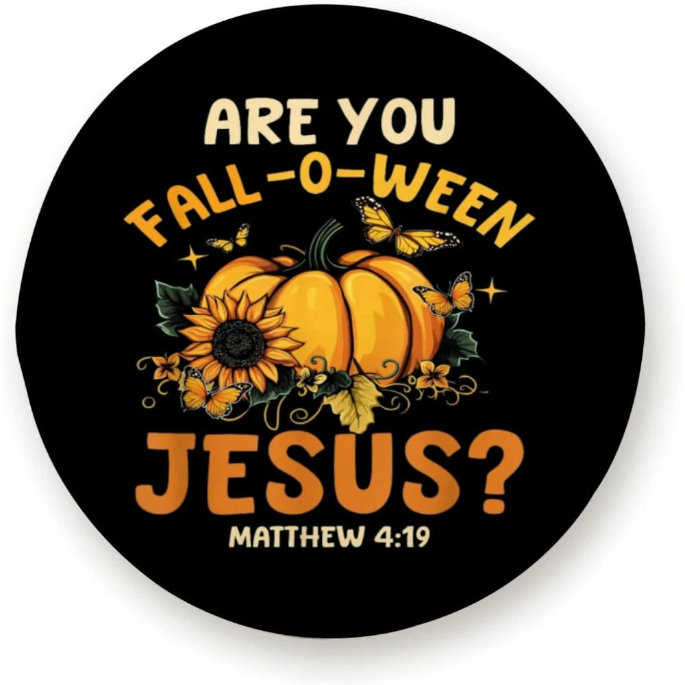 Christian Halloween Spare Tire Cover – Waterproof Universal Fit Spare Tire Cover HIP 1 15in