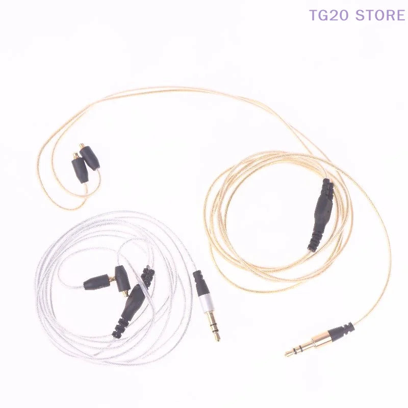 120cm MMCX to 3.5mm Replacement Headphone Cable | Braided Headphone Cable HIP