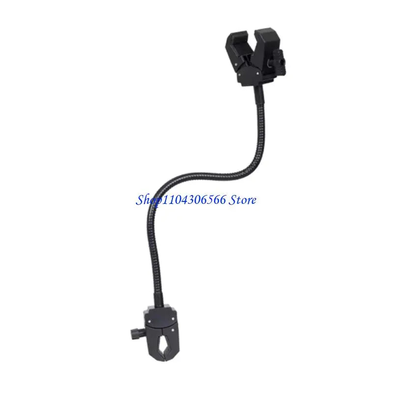 Bendable Gooseneck Double Clamp Stand for Mic & Studio Gear Gooseneck Clamp Stand HIP 48cm CN