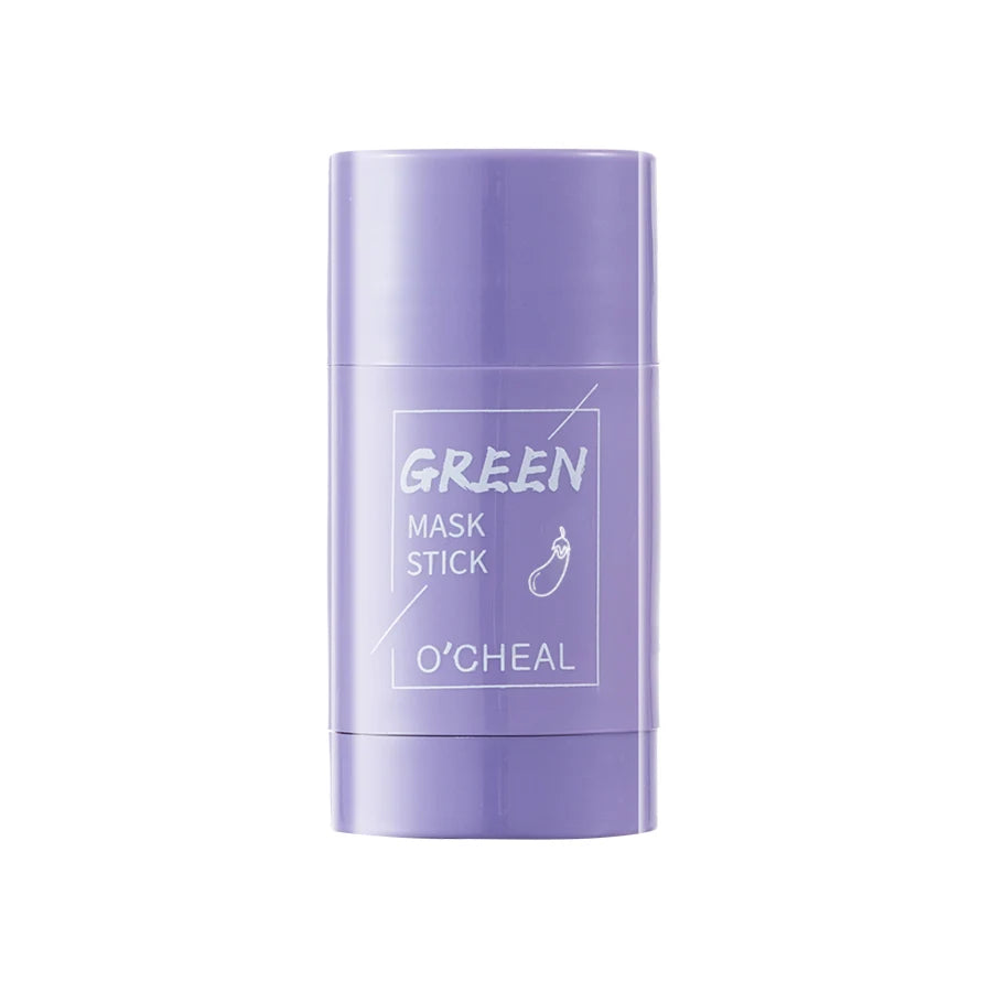 Green Tea Mud Mask Stick – Pore Cleansing & Hydrating Face Mask Stick HIP aubergine 40g