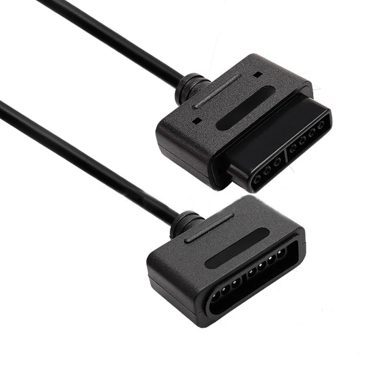 SNES / SFC Controller Extension Cable 1.8M – Super Nintendo Controller Extension Cable HIP As Photo