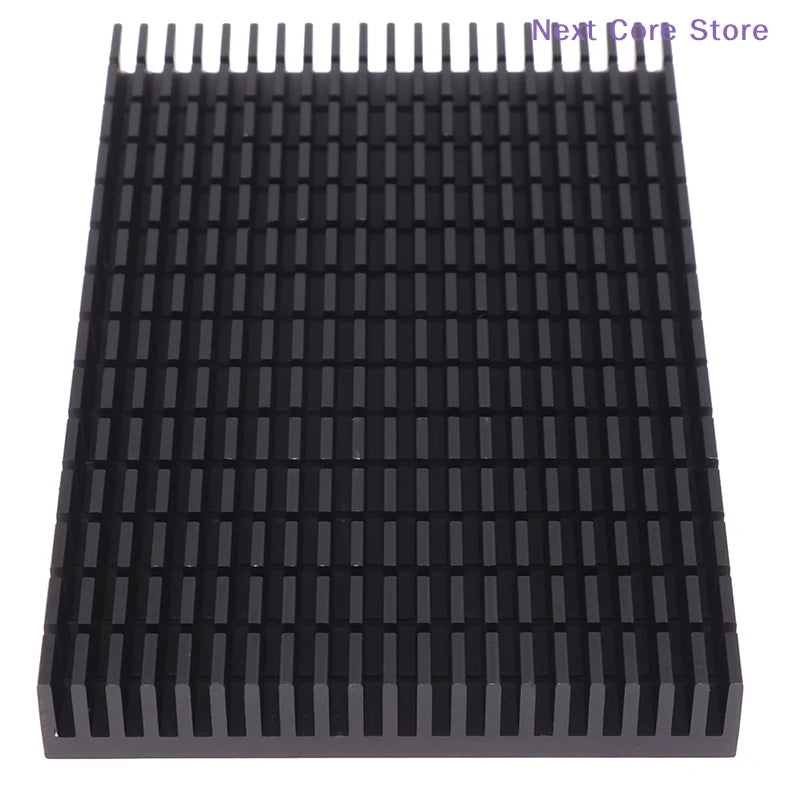 Aluminum Heatsink Plate 150×93×15mm – Black Radiator Aluminum Heatsink Plate HIP