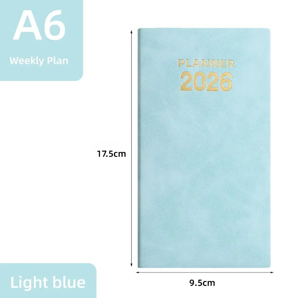 2026 Mini A6 Pocket Diary – Daily Planner & Agenda Notebook Pocket Planner Diary HIP