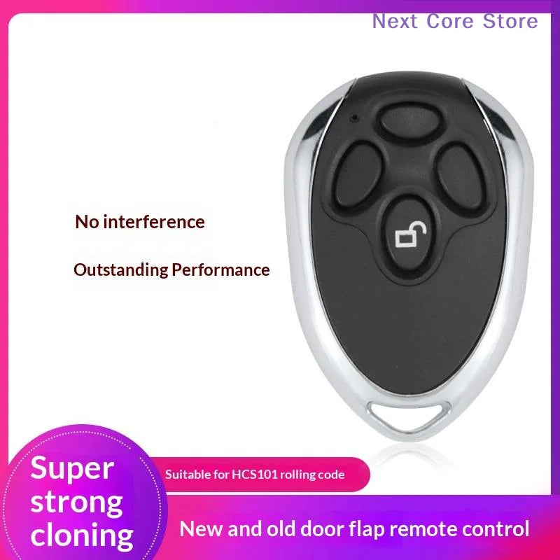 HCS101 4CH Wireless Remote Controller – 433MHz Gate & Garage Wireless Remote Controller HIP No plug