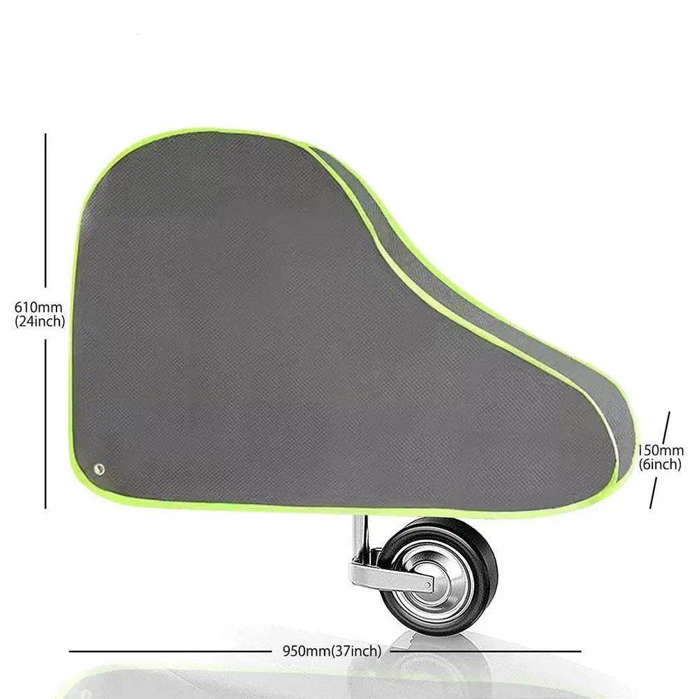 Universal Caravans Trailer Towing Hitch Cover Waterproof Dustproof CamperCoupling Lock Tongue Cover Breathable Protector HIP