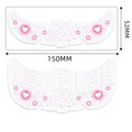 6pcs Flower Butterfly Freckles Makeup Patches Watercolor Heart Valentine Christmas Party Fake Freckles Temporary Tattoo Stickers HIP 50-6pc