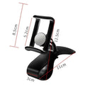 Universal Dashboard Car Phone Holder Clip Mount | All Phones Car Phone Mount HIP Black