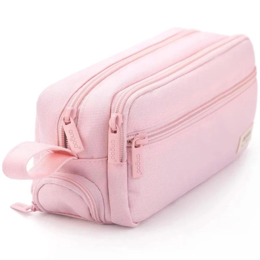 Large Capacity 3-Layer Zipper Pencil Case | Stationery Bag Pencil Case HIP