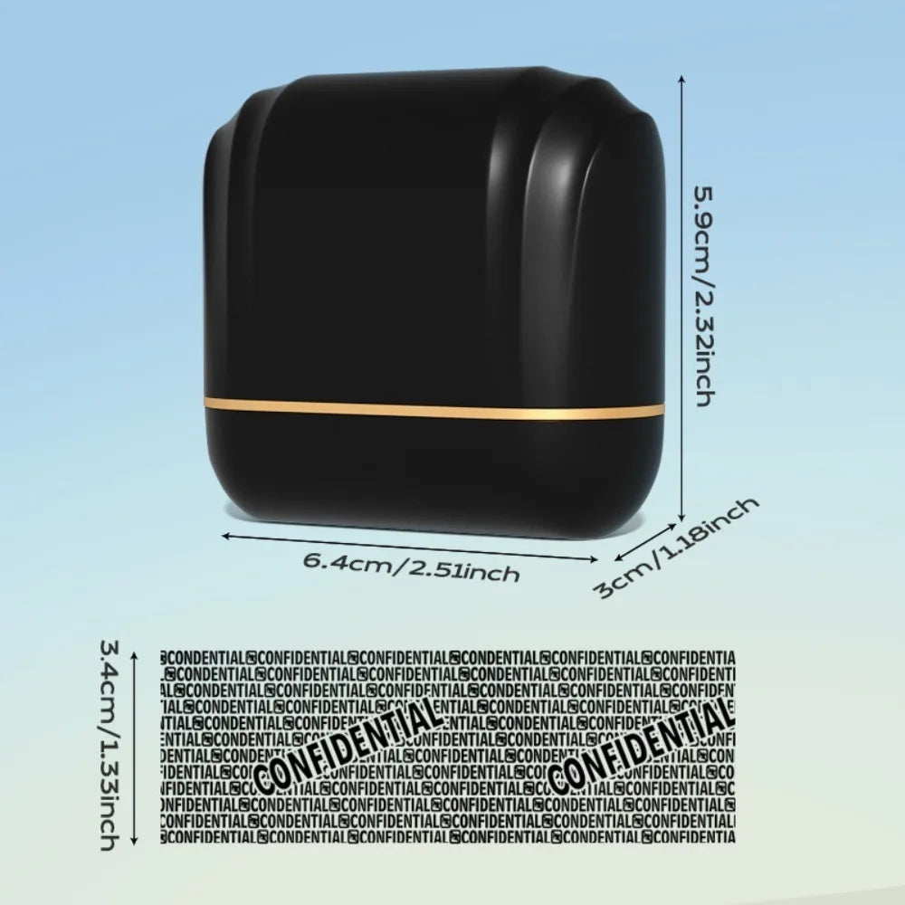 Wide Privacy Roller Seal – Identity & Address Blocker Privacy Roller Seal HIP