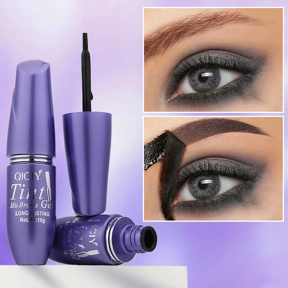 Semi-Permanent Peel Off Eyebrow Dye Cream Waterproof Sweatproof Brow Gel Natural Long-Wearing Stripped Wild Eye Brow Makeup HIP