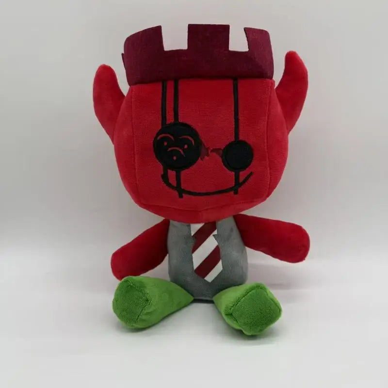 Bandai Anime Red Plush Doll – Collectible Gift Toy Anime Plush Doll HIP