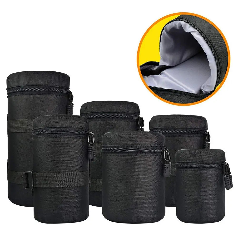 DITIPOO Waterproof Padded Camera Lens Bag – DSLR Pouch Camera Lens Bag HIP