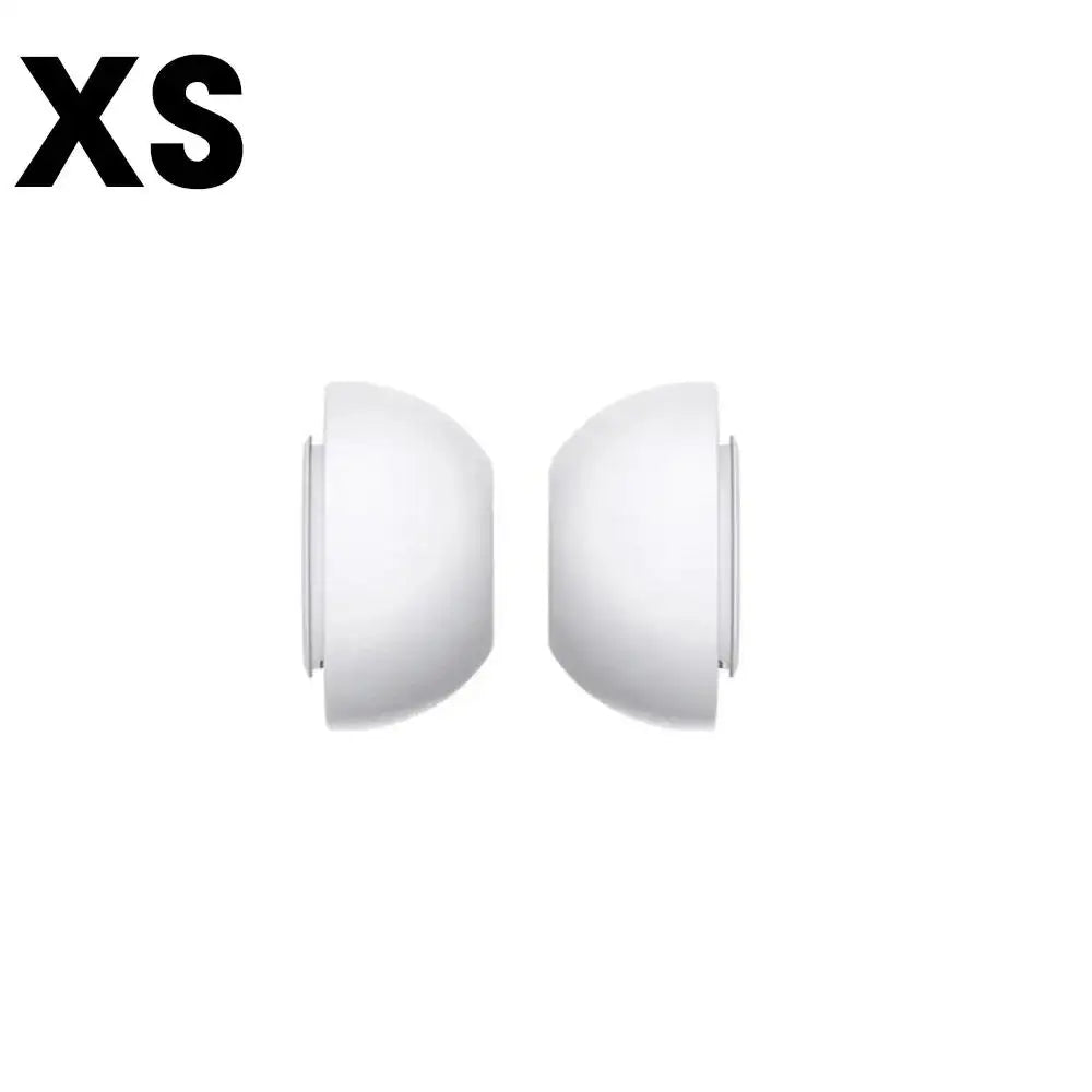 4 Pairs Silicone Ear Tips for AirPods Pro 1 & 2 – XS S M L Earbud Ear Tips HIP XS 2 Pairs