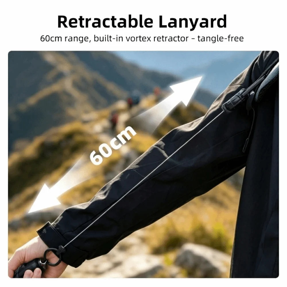 Retractable Backpack Clip for DJI Osmo & Insta360 Cameras Camera Backpack Clip HIP