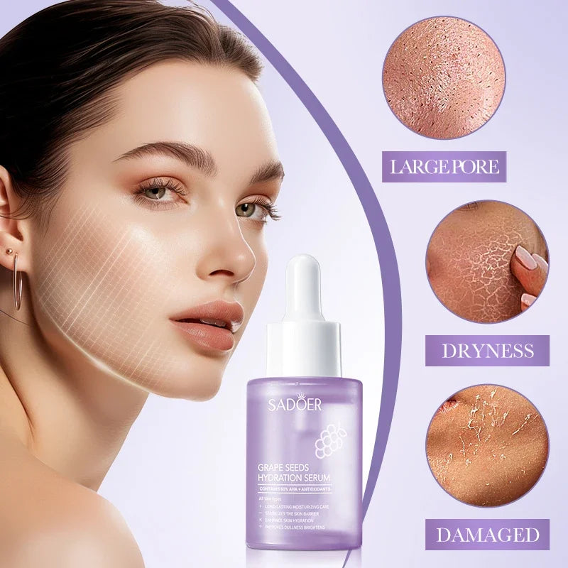 Organic Grape Seed Antioxidant Face Serum – Unisex Face Serum HIP
