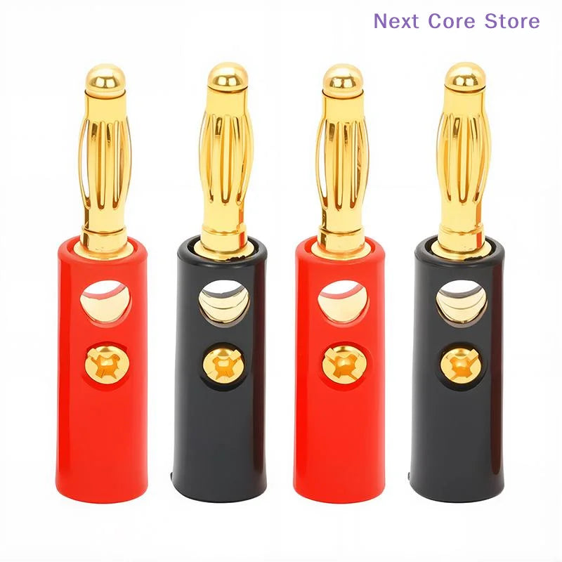 10-Piece 4mm Banana Plug Socket Terminal Set – Audio & DIY Electrical Connector Kit HIP