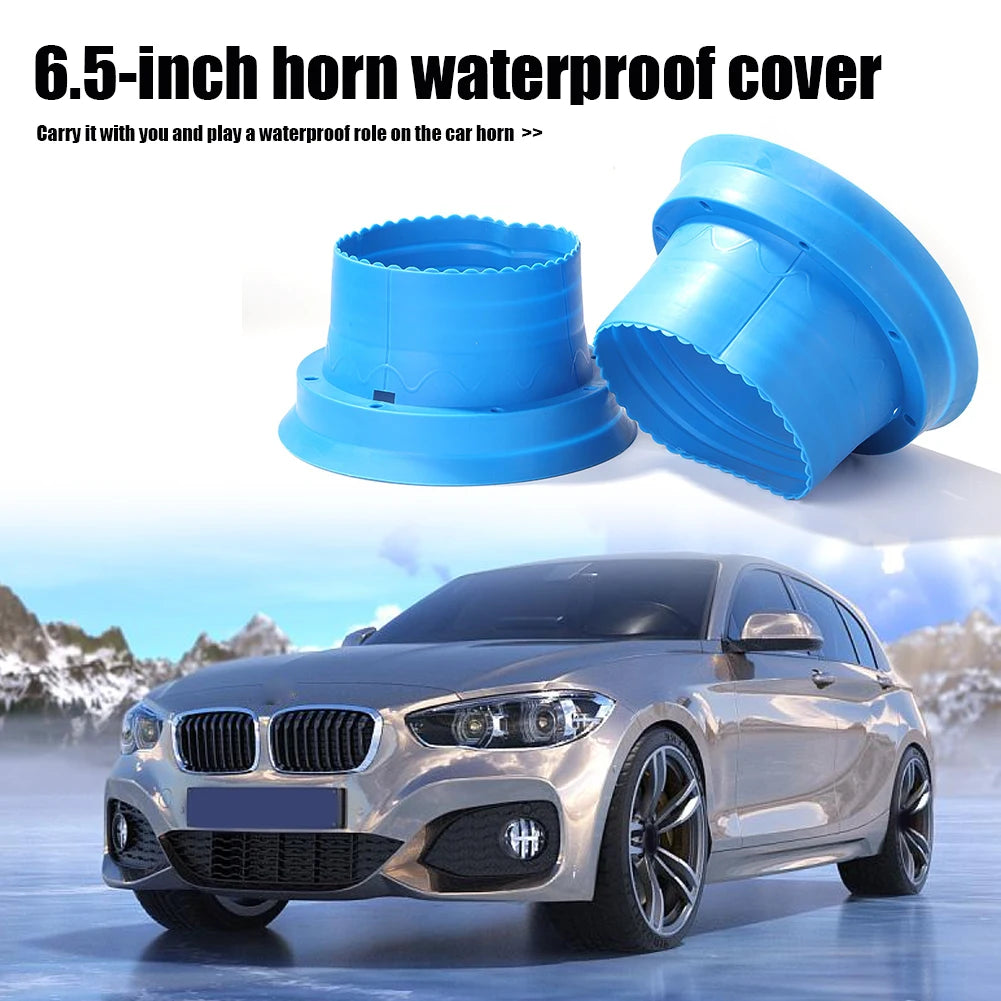 2-Pack Silicone Car Speaker Covers 6.5" Waterproof Shockproof Car Speaker Cover HIP