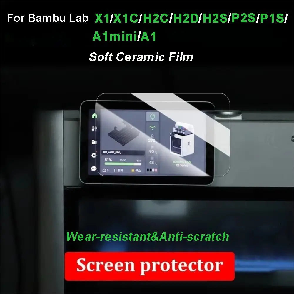 Bambu Lab Screen Protector Film – X1 X1C P1S A1 Series Screen Protector Film HIP