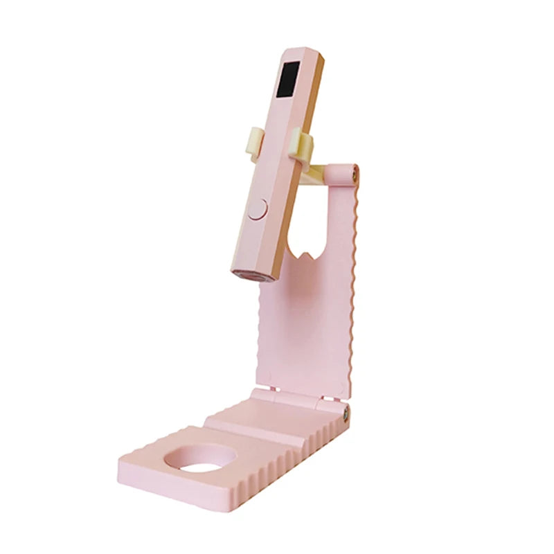 Handheld Rechargeable UV LED Nail Lamp – Portable Gel Dryer UV Nail Lamp HIP Pink-Set