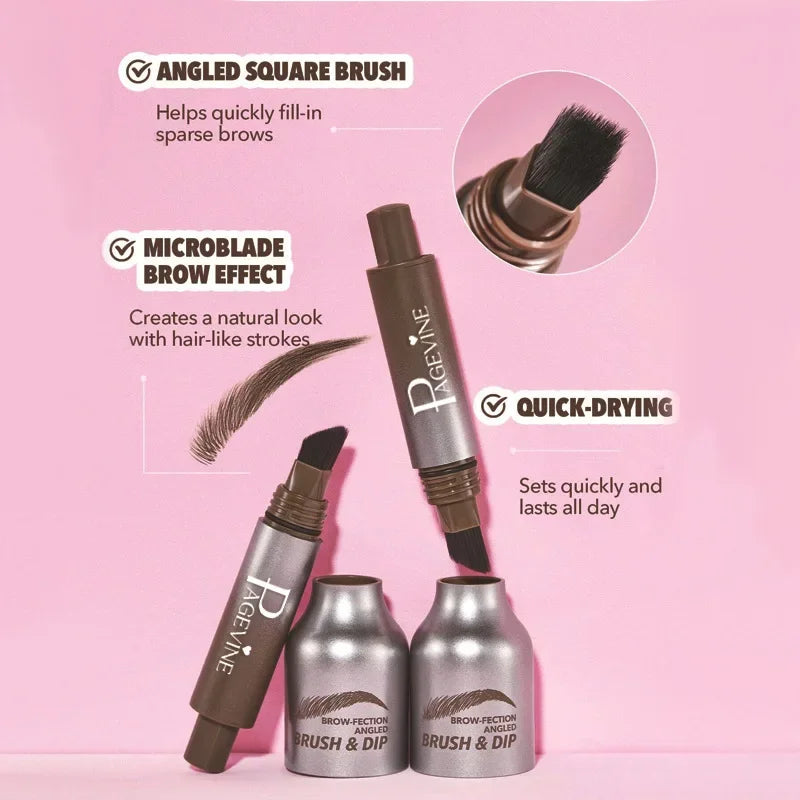 Page Vine 3D Waterproof Brow Tint Pen – Long-Lasting Eyebrow Tint Pen HIP
