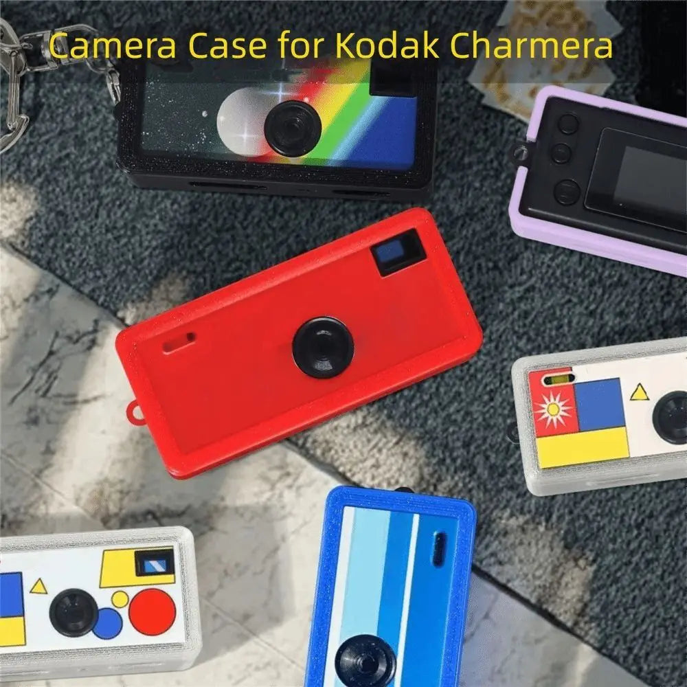 3D Printed Kodak Charm Camera Case with Screen Film Camera Protective Case HIP