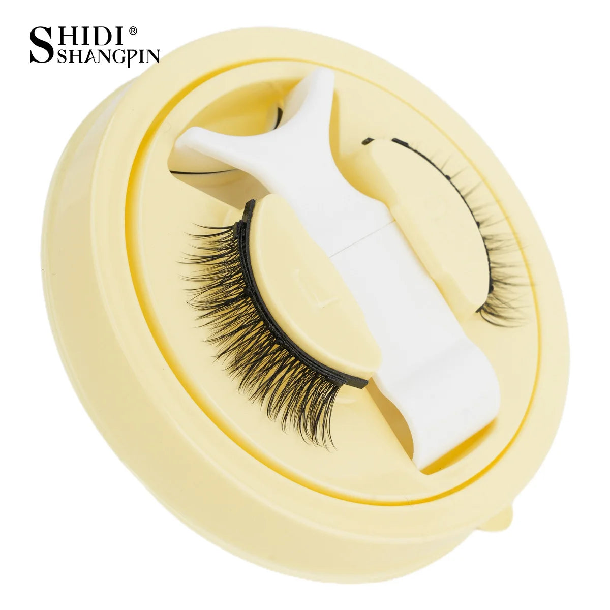 1Pair Magnetic Eyelashes Free Glue Soft Reusable Natural Look 3D Mink Cilios Easy Apply Soft Magnetic Lashes Kit for Eye Makeup HIP