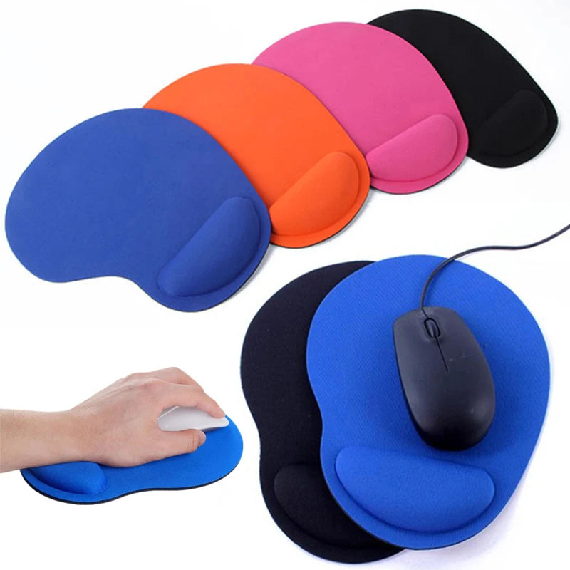 Mouse Pad with Wrist Rest – Non-Slip PU Base | PC & Laptop Ergonomic Mouse Pad HIP