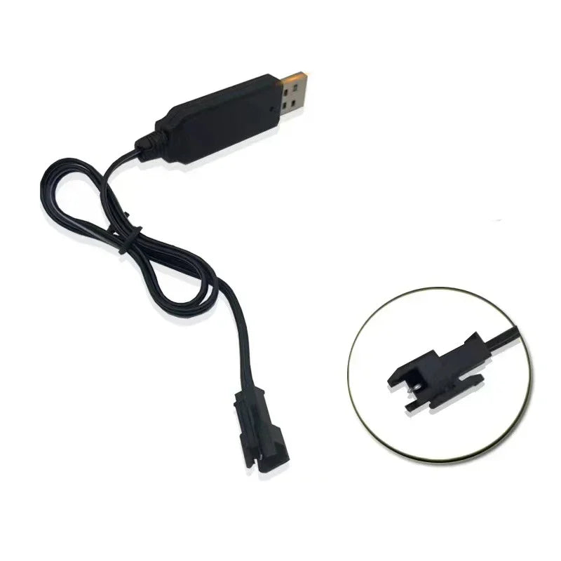 SM-2P USB Charger Cable – 3.7V Li-ion/NiMh RC Toy Battery RC Battery Charger HIP