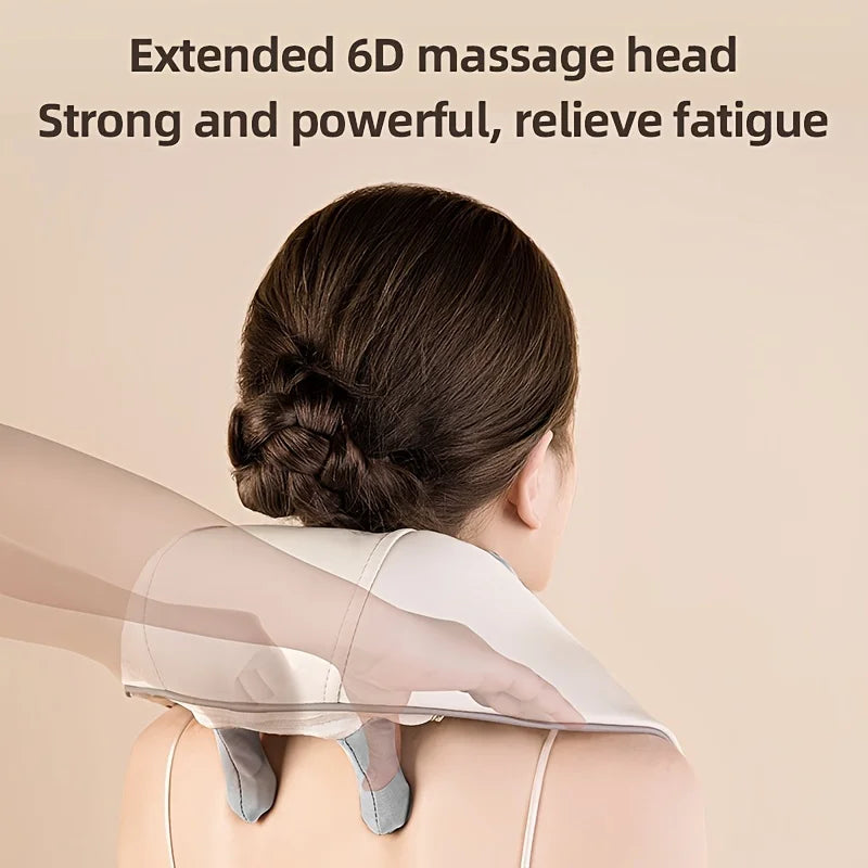 PAQIN Wireless Neck & Shoulder Kneading Massage Shawl Neck Shoulder Massager HIP