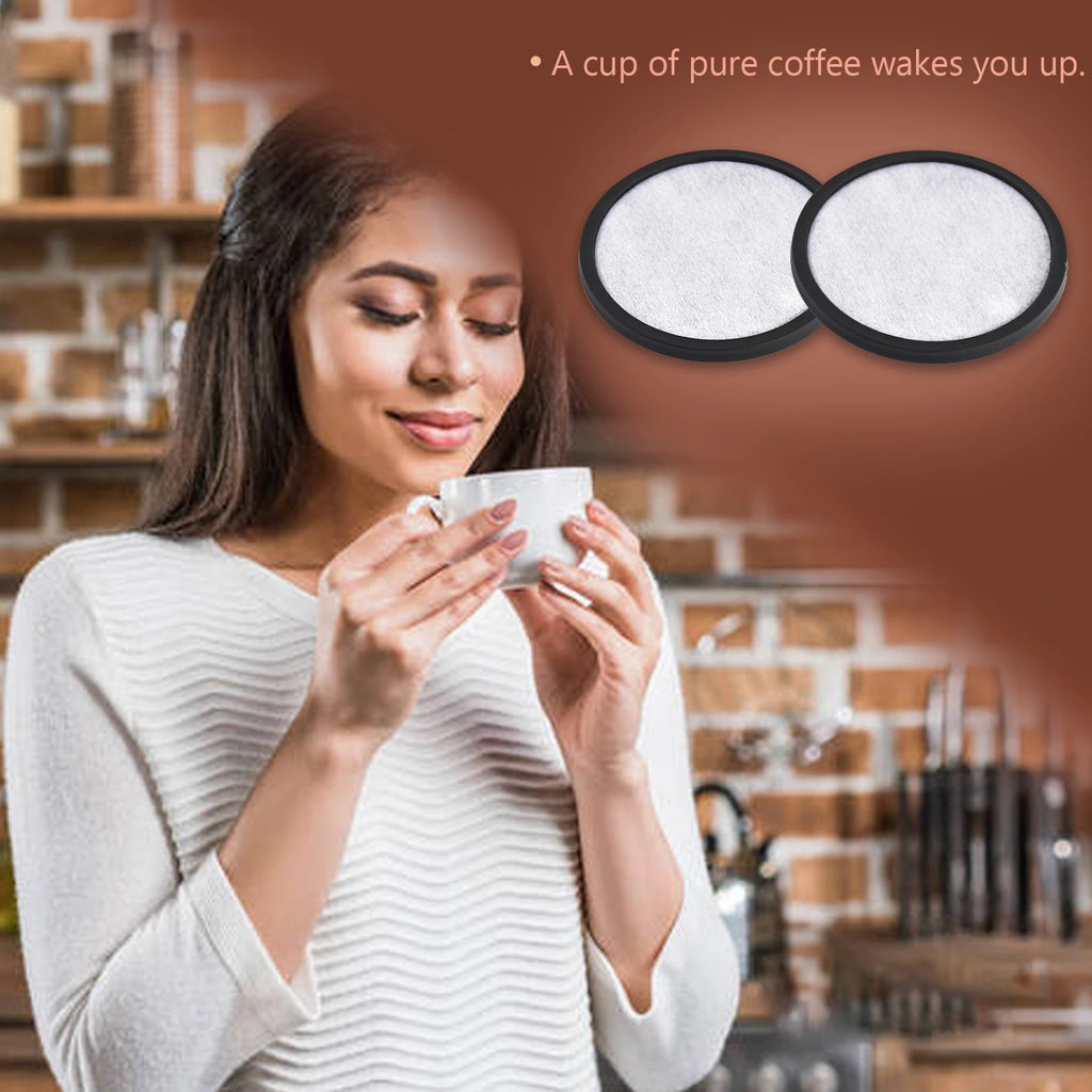 12pcs Coffee Water Filter Disk Replacement Filter Coffee Filter Compatible with Mr.Coffee Maker Machine Coffee Machine Accessory HIP
